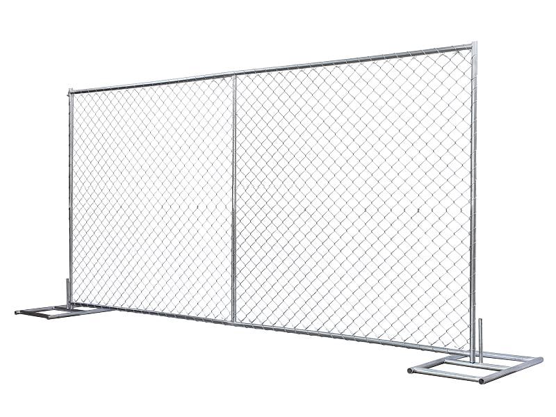 6' x 12' Inline Chain Link Fence Panel 