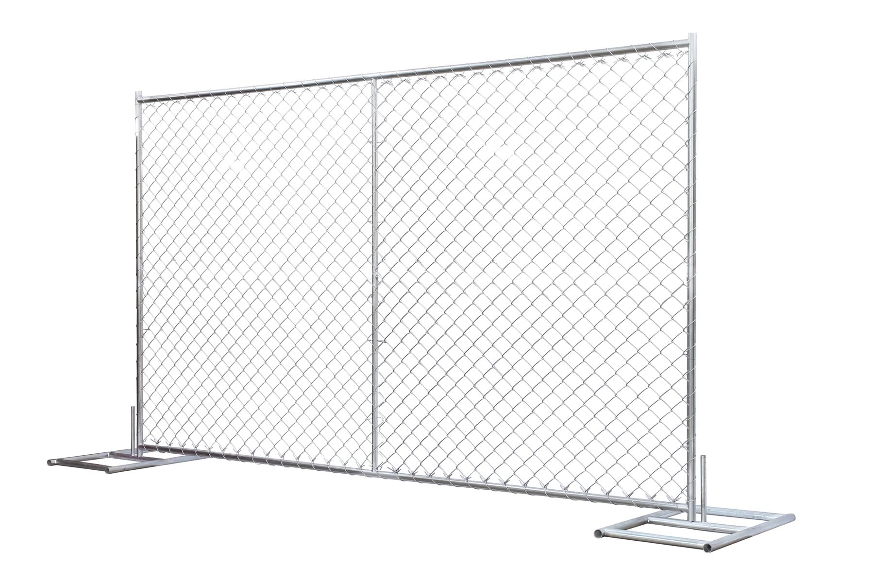 6' x 10' Inline Chain Link Fence Panel